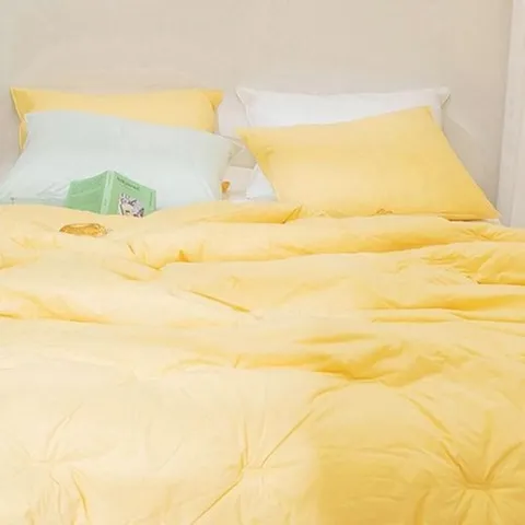 셀러허브 패션 [JHQRNWP5_4B]60수이불 차렵 순면60수이불 순면 Q 머스타드