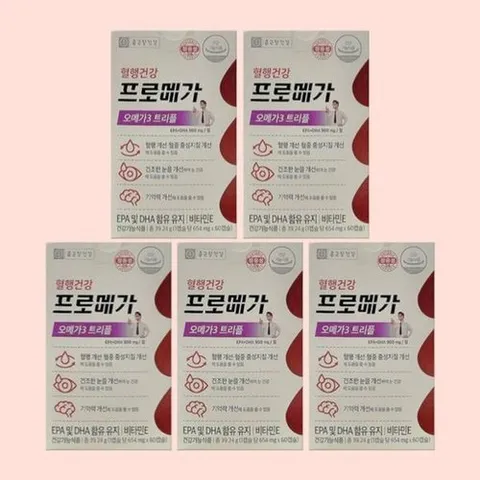 기타브랜드 프로메가 오메가3 트리플 60캡슐 5박스_P390233482