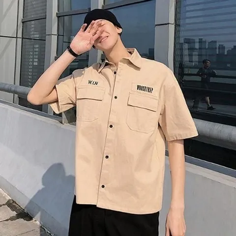 셀러허브 패션 [룽스_62]반팔남방 솔리드셔츠 스타일 (45863257)