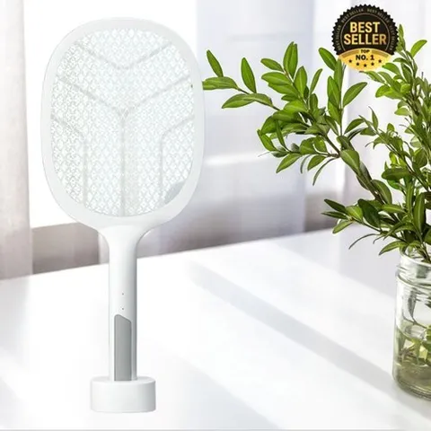 기타 전기파리채 충전식 배터리 받침대 해충 퇴치 전자-WFB89D1