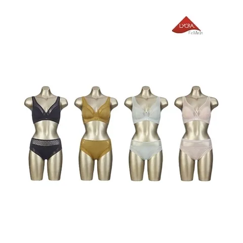 패션플러스 [라이크라] 라이크라 FIT ME IN 노와이어 풀커버 윙 리프팅 B 여자속옷세트 8종 4 4