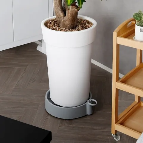 홈앤하우스 엘리 이동식 화분받침대 중