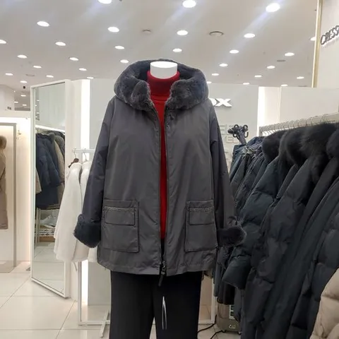 요하넥스 토끼털패딩(B5D1RQ41-1)