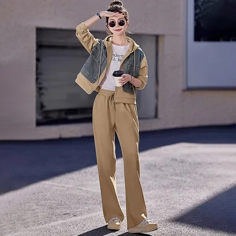 헬리꽁땡 데님후드상하세트