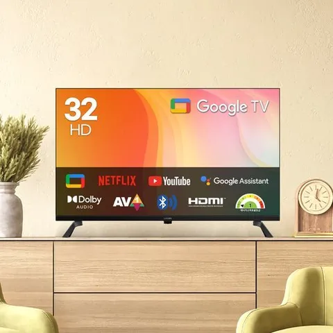 루컴즈 32인치 HD LED 구글OS TV T3203KHG 스탠드포함 벽걸이형 크롬캐스트 미러링 기사방문설치(상하조절)