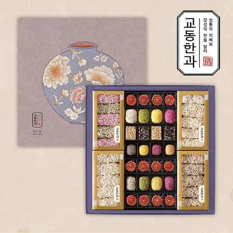 교동한과 전통식품명인 덩더쿵세트 / 2단