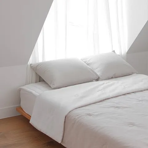 아망떼 소르베 모달 정품 듀라론100 냉감 차렵이불 베개세트 Q 4color