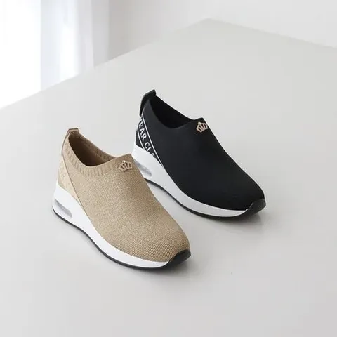 비비핑크 PeruP033 여성슬립온 니트 슬립온 여성스니커즈_P321070422