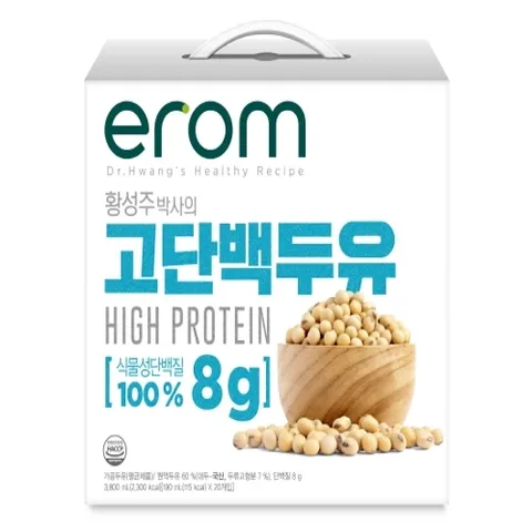 이롬 황성주 고단백두유 190ml x 80팩