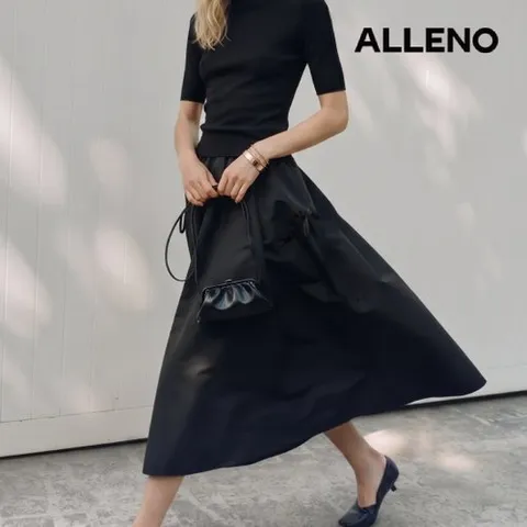 알렌오 [ALLENO] 26FW 볼륨 스커트