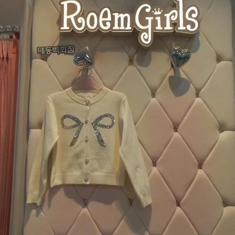 로엠걸즈 로엠걸즈 DP01 블링 리본 가디건 RGCK2621P (45329413)