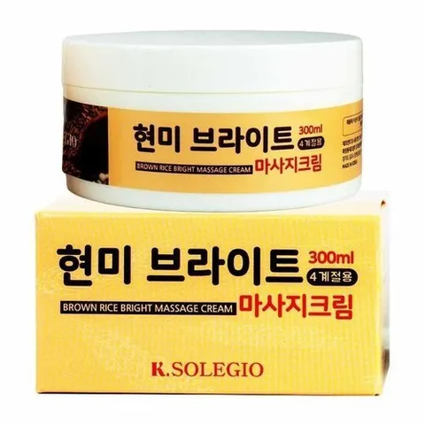 셀러허브 1 솔레지오 마사지크림 현미 브라이트 300ml(454065) (51430623)