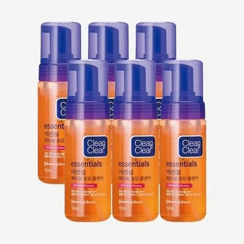 셀러허브 식품 [엘루맘] 클린앤클리어 에센셜 훼이셜 포밍 클렌져 150ml 6개