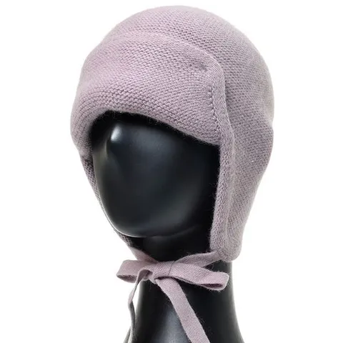 플릭앤플록 TCB007.울혼방 소프트 니트 귀달이 여성 비니 겨울 모자_P332111921