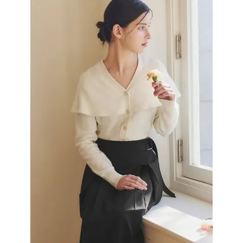 제로스트릿 케이프 가디건 CAPE CARDIGAN_P433127498