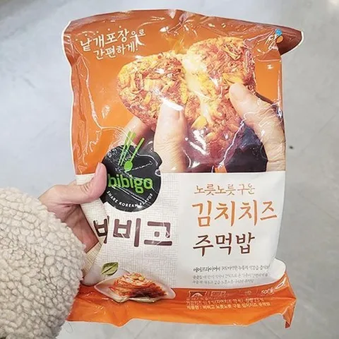 셀러허브 식품 CJ 비비고 김치치즈 주먹밥 500G X 1개 81938
