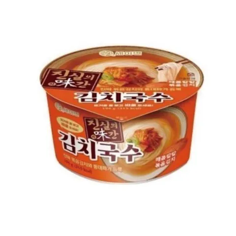 셀러허브 식품 [세이면] 전설의 미간 김치국수 196g 12개