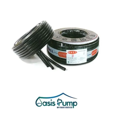 셀러허브 1 흑편사 호스 16(15) MM X 40M 국산 이끼방지 농업용 정원 물호스 롤단위 판매