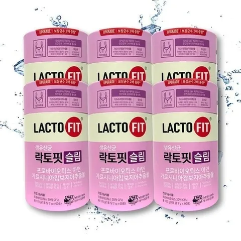 종근당 종근당] 락토핏 슬림 2g x 60포 X 6  TB (30483984)