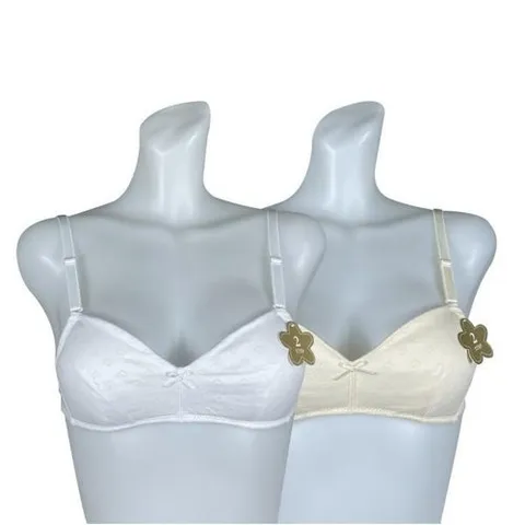 헌트이너웨어 여주니어 앵커 번들브라 화이트 베이지 세트 2단계 브라HIBR84VA2210_P302540381