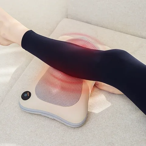 오아 무선 바디케어 마사지기 전신 목 승모근 어깨 허리 종아리 온열