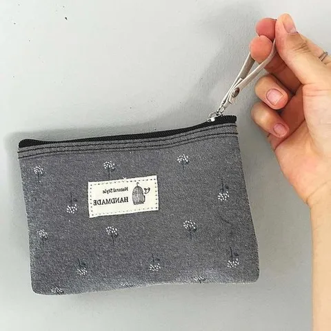 패션플러스 [셀럽하우스] 이너백 OTBDLYLJ 그레이 화장품 천파우치 생리대파우치