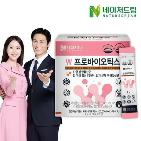 네이처드림 W프로바이오틱스 질건강 유산균 2g x 30포 60g 1박스_P322377562
