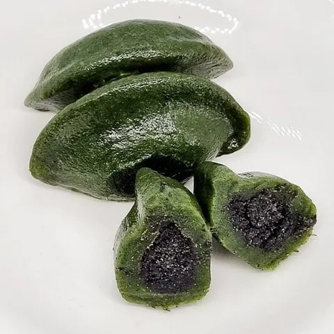 한산모시식품 서천 한산모시 생송편 1kg (냉동 흑임자)