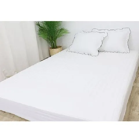 셀러허브 1 [OFK4P8P6]더크린 누빔 매트리스 커버침대 킹 아이보리