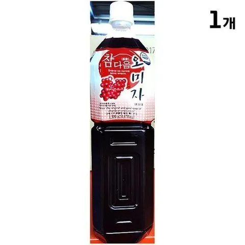 셀러허브 1 [XBJ700O0_47]오미자농축액 참다음 1 5L 음료원액 음료엑기스