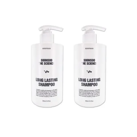 순수 순수 더 사이언스 롱래스팅 샴푸300ML 2개