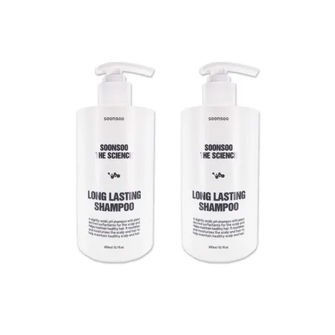 순수 순수 더 사이언스 롱래스팅 샴푸300ML 2개