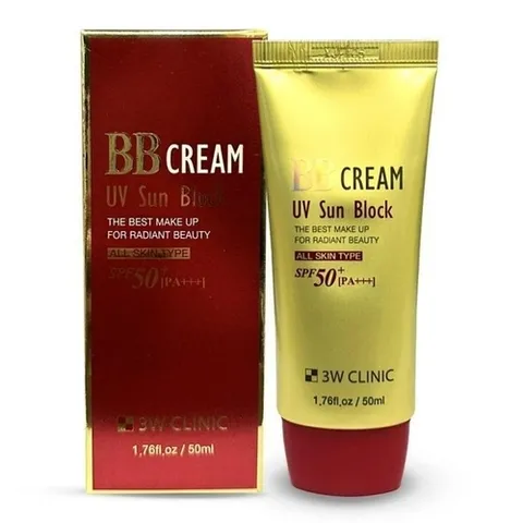 셀러허브 1 3W클리닉 UV 선블록 비비크림 SPF50+ PA+ 50ml