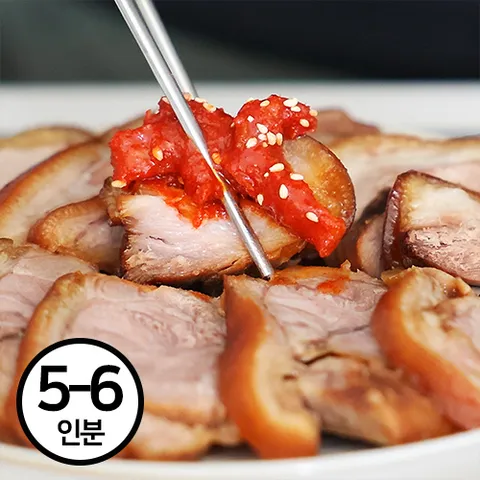 동해막국수 뼈없는 순살족발+명태식해 5-6인분 세트(족발3팩+식해6팩)