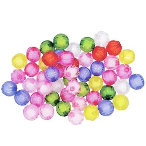 기타 모양구슬(A-01) - 이중주름원형구슬_W91D4B8