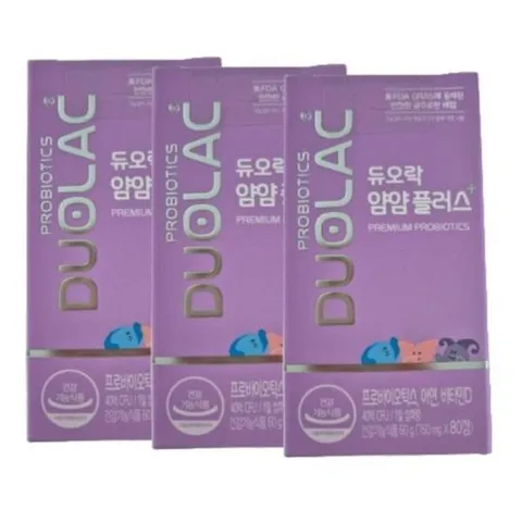 기타브랜드 듀오락 얌얌 750mg X80정 3개 /SJ_P429225034