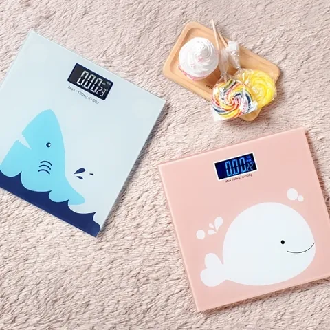 노바리빙 캐릭터 사각 체중계