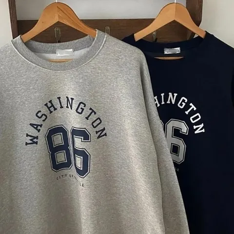 [셀러허브 패션]기모 스포티 박시 긴팔티 401Q490S 빅사이즈 여성의류