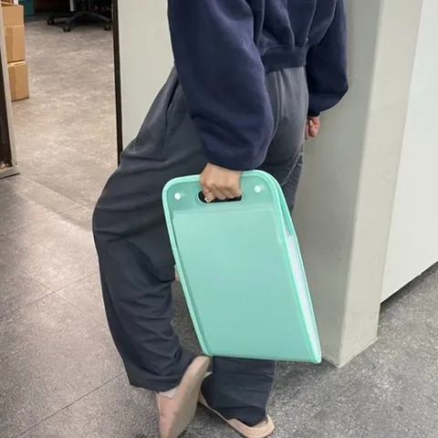 기타 손잡이 세로형 13칸 아코디언 파일가방_WE8646E