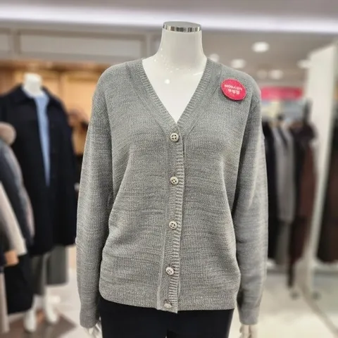 요하넥스 V넥가디건  J4A3N-07-1 034BP