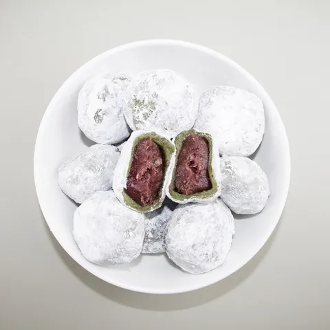 소부당 찹쌀떡 쑥 찹쌀떡 12개(개당80g~85g)/개별포장 선물용 국내산 찹쌀