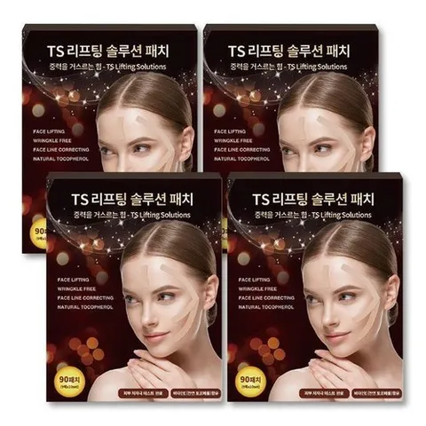 셀러허브 1 [OFM85446]티에스 리프팅 솔루션 패치 4개 테이프