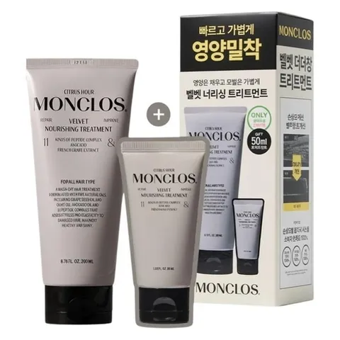 셀러허브 1 몽클로스 벨벳 너리싱 트리트먼트 200ml+50ml (49446743)