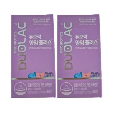 기타브랜드 듀오락 얌얌 750mg X80정 2개 /SJ_P429225015