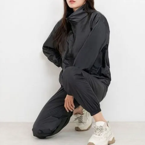 엄지척 1P 자켓 땀복 여성땀복세트 여자땀복세트 세트 상하의
