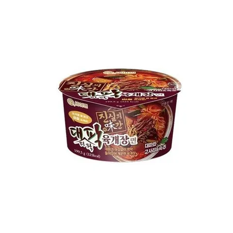 셀러허브 식품 [키다리식품] 세이면 대파팍팍육개장면 큰컵 199.5g 16개