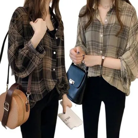 셀러허브 패션 [QN2VT7B6_58]여자 둥근카라블라우스 편한 블라우스 셔츠