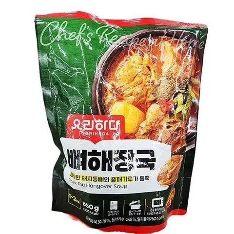 셀러허브 식품 요리하다 뼈해장국 650g x 2개 87488