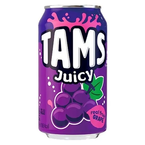 셀러허브 식품 [롯데칠성음료] 탐스 쥬시 포도 355ml 24캔