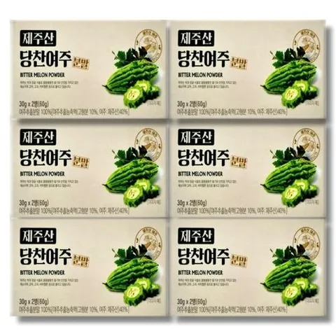기타브랜드 제주산 당찬여주 분말 30g x 2통 6박스_P408393477